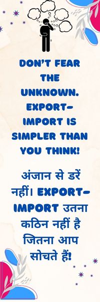 Export is simple